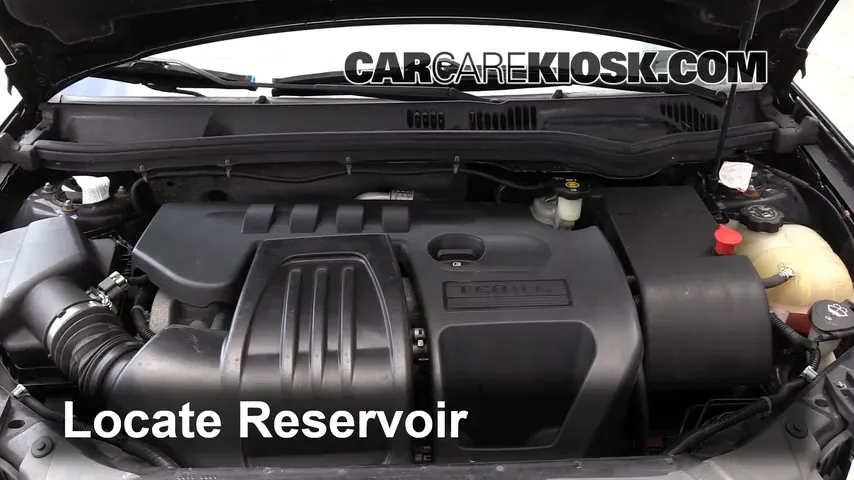 2007 Pontiac G5 2.2L 4 Cyl. Windshield Washer Fluid Add Fluid